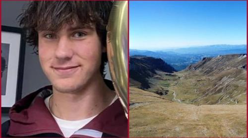 Cadavrul tânărului britanic dispărut anul trecut în noiembrie în Munții Bucegi, găsit de doi ciobani. Geroge Smyth avea doar 18 ani