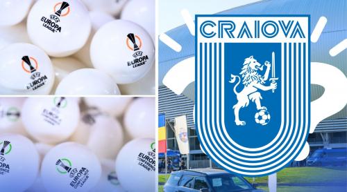 Ce adversari ar putea avea U Craiova în faza principală din Europa League / Conference League. Posibile dueluri cu Juventus, Milan, Lyon sau Marseille