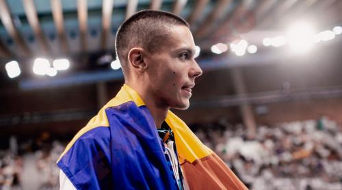 Ce CAMPION! Ce a făcut David Popovici imediat după ce a primit medalia de aur. Exclusiv