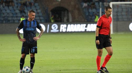 Ce le au spus arbitrii oltenilor! De ce nu a primit Nsimba penalty la Ararat