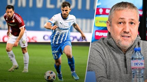 Ce se întâmplă cu transferul lui Anzor Mekvabishvili: Mihai Rotaru i a făcut o contraofertă ca să rămână la Universitatea Craiova. Exclusiv
