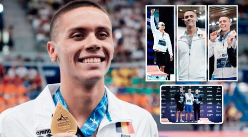Culisele succesului lui David Popovici: a intrat în istoria Campionatelor Europene! Fotoreportaj Fanatik de la cursa de AUR de la Paris