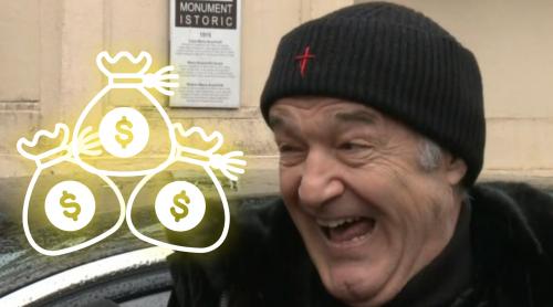 Cum a câștigat Gigi Becali 1.000.000 de euro dintr o greșeală: „Asta e idioțenie!”