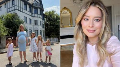 Cum arată casa în care locuiește Laura Cosoi cu familia sa. Camera fetițelor e ca din basme