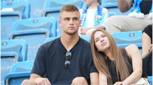 Cuplul care a atras toate privirile pe stadion la Universitatea Craiova – Ararat Armenia. Foto