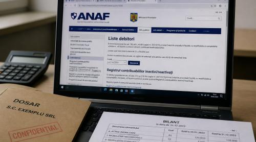 Datoriile firmelor pot fi verificate gratuit în 10 minute la ANAF, ONRC și Ministerul Finanțelor. Află rapid riscurile comerciale