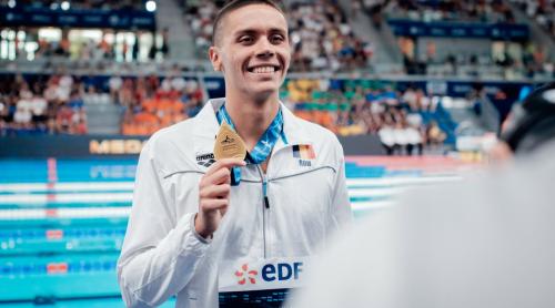 David Popovici, finala de 200 m liber LIVE la CE de natație Paris 2026. AUR fără emoții pentru campionul român!