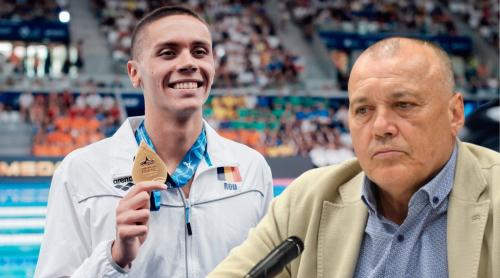 „David Popovici înoată și România se scufundă!”. Marcel Pușcaș, mesaj manifest la adresa politicienilor: „Au pus sportul pe butuci”