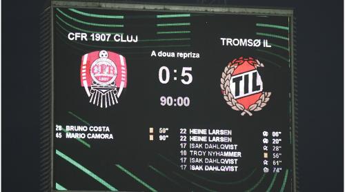Decizie radicală după CFR Cluj – Tromso 0 5! Au renunțat la transmisiunea meciului retur