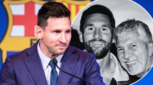 Dezvăluirea tulburătoare a lui Lionel Messi, înainte ca tatăl lui să moară: „Pentru el, niciodată nu am jucat bine”