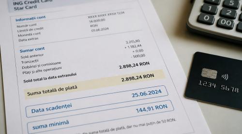 Dobânda la cardul de credit, la 19,97% 28%, poate fi evitată complet
