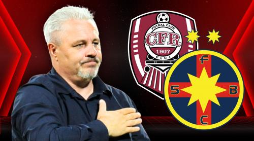 FANATIK a aflat de ce Marius Șumudică nu vrea să stea pe bancă la CFR – FCSB. Exclusiv
