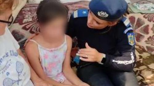 Fetiţa dispărută în Bacău a fost găsită după 3 zile. Andreea se ascundea într un dulap, într o casă părăsită
