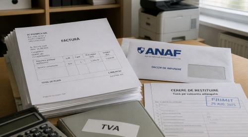 Firmele cu cod anulat scapă de TVA stabilit retroactiv de la 25 august. Sumele deja plătite pot fi cerute înapoi de la ANAF