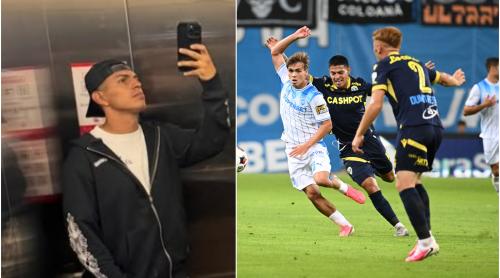 Fotbalistul acuzat că bea apa din ghivece și florării, surprins de ce a găsit în România: „Nu mă așteptam la asta”