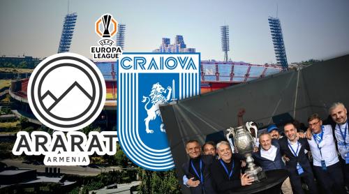 Gest superb făcut de Mihai Rotaru înaintea bătăliei pentru Europa! Cine a ajuns la Erevan să o susțină pe Universitatea Craiova. Exclusiv