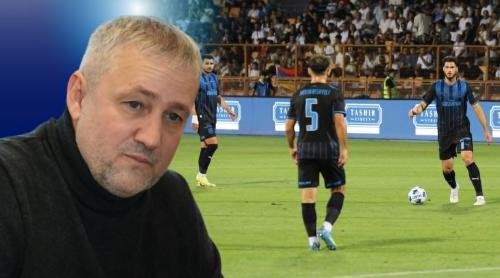 Gestul lui Mihai Rotaru din vestiar la 20 de minute după Ararat Armenia – Universitatea Craiova 1 0