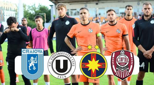 Impresarii români, puși la pământ de evoluțiile slabe ale echipelor din SuperLiga în cupele europene: „Vindem doar pe sume de nimic!”