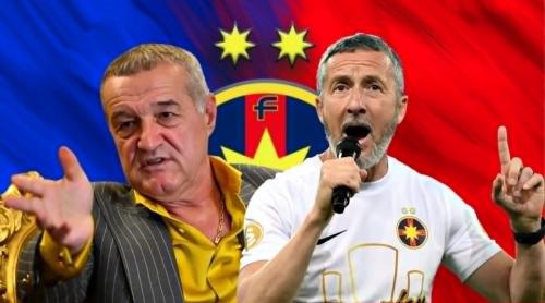 Întrebat despre Gigi Becali, Mihai Stoica a răbufnit în direct: „E singurul om din istoria fotbalului care face asta!”