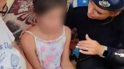Mărturia Andreei, fetiţa găsită după 3 zile de căutări în Bacău: "Am fost în parc, apoi la o fetiţă acasă"