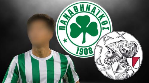 Mesaje ultra secrete! Ajax Amsterdam și Panathinaikos, pe urmele unui fotbalist român de mare viitor. Exclusiv