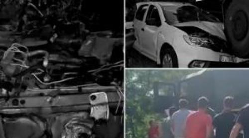 O familie cu un copil a pierit într un accident în Mureș. Mașina le a devenit sicriu: "S au grăbit spre final"