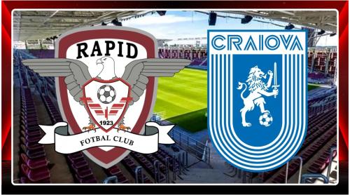 Oltenii au făcut hârtie la LPF după calificare. Este vorba despre Rapid – Craiova. Exclusiv