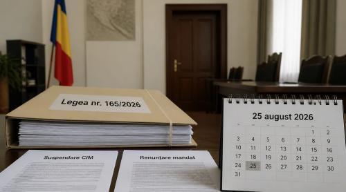Până la 25 august 2026, mii de consilieri locali și județeni angajați la stat trebuie să aleagă între mandat și job