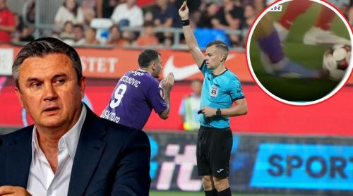 Penalty și roșu pentru Rapid? Cristi Balaj, verdict ferm: „A fost mai mult decât atât!”. De ce VAR nu a greșit că nu l a chemat pe arbitru să revadă faza. Exclusiv