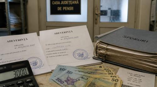 Peste 3.000 de lei plătește un cuplu pentru adeverințe de sporuri, fără garanția că pensia va crește suficient