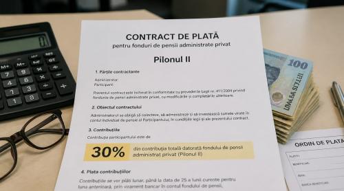 Pilonul 2 va permite retragerea unui avans de până la 30% din activul acumulat. Regulile de plată intră în aplicare din 2027