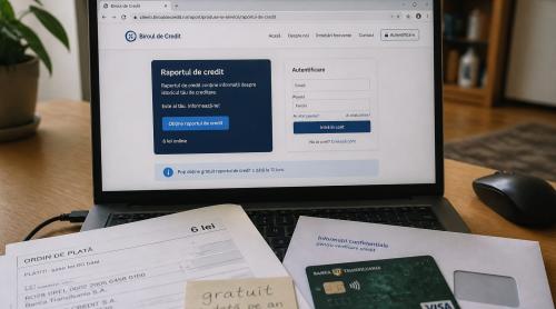 Raportul de la Biroul de Credit poate fi verificat gratuit o dată pe an