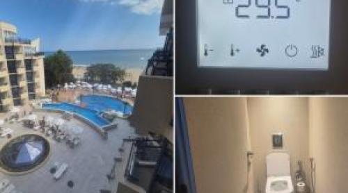Români, revoltați că au dat 1.500 de euro la un hotel de patru stele în Bulgaria: "Am primit ventilatoare"