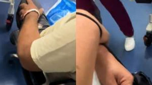 Scandal la Spitalul Focșani! Tatăl unui copil bolnav ar fi fost scos afară cu forța de o asistentă