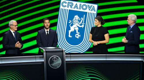 Universitatea Craiova și a aflat cele 6 adversare din Conference League! Dueluri tari cu Getafe și Brighton