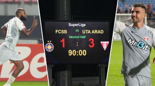 UTA râde de FCSB: „Normal că ne așteptam să câștigăm meciul ăsta”. Care au fost cei 3 jucători cheie. Exclusiv