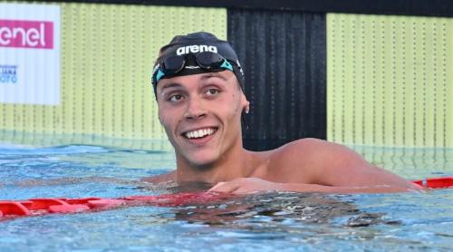Veste uriaşă pentru David Popovici chiar înainte de debutul la Campionatele Europene