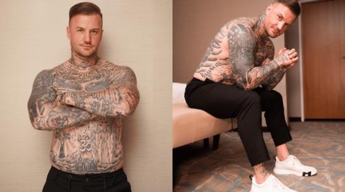 Alex Filip și a transformat corpul într un jurnal! Ce ascund tatuajele uriașe ale campionului: Poliția, soția, copiii și tatăl pierdut