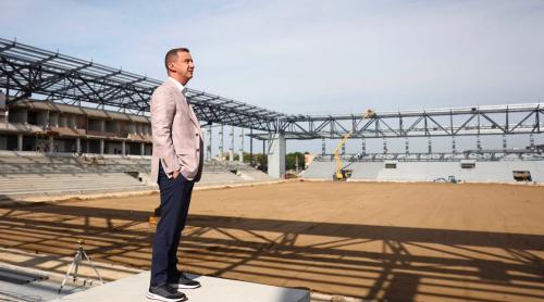 Apare un nou stadion în România: „În decembrie se face recepţia! Din retur ne mutăm acolo”