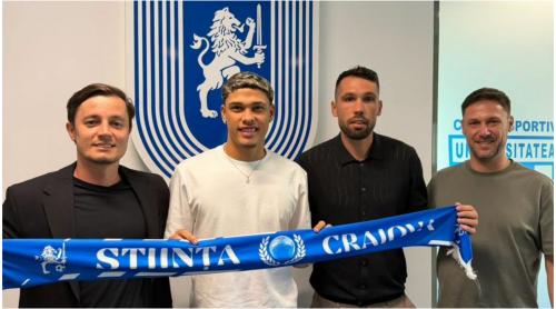 Brazilian de 20 de ani, transfer surpriză la Universitatea Craiova! A fost adus în Bănie de un fost jucător al campioanei României