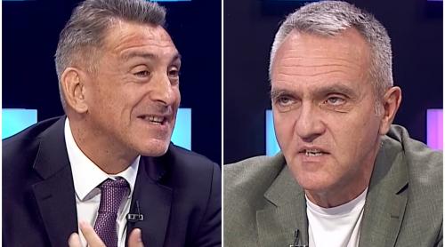 Contre acide între Ilie Dumitrescu și Decebal Rădulescu în direct la TV: „De ce iei apărarea Federației când nu e cazul?” / „La meciul Rapidului n ai comentat”