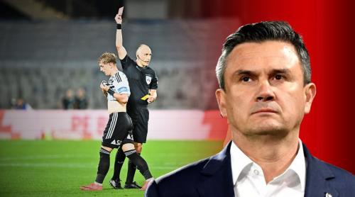 Cristi Balaj, verdict ferm după greșeala de arbitraj din U Cluj – Petrolul: „Intervenția VAR NU trebuia să existe la eliminare!”
