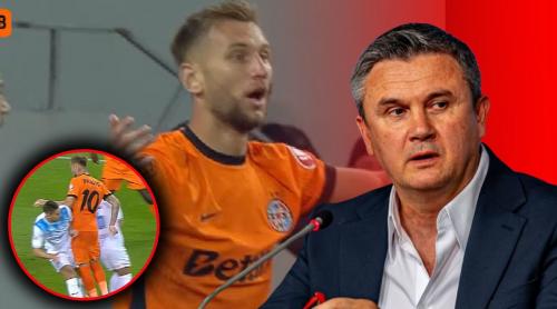 „Decizie corectă”: Cristi Balaj l a susținut pe Horațiu Feșnic după penalty ul cerut de Denis Drăguș