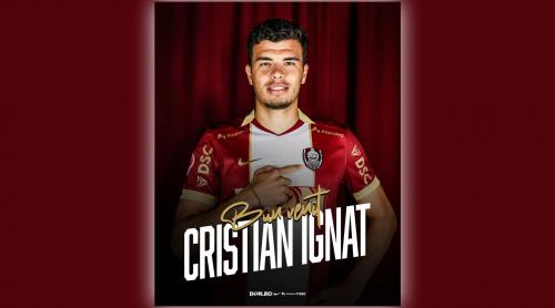 După ce a reziliat cu Rapid, Cristi Ignat a fost prezentat oficial de CFR Cluj. Update Exclusiv