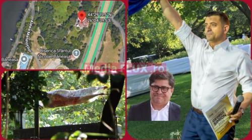 Exclusiv George Simion, aniversare de șapte stele „acasă” la Gruia Stoica | Foto și Video Paparazzi  