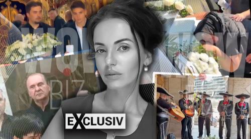 EXCLUSIV | Mădălina Apostol, condusă astăzi pe ultimul drum. O ultimă serenadă de mariachi pentru ea, în ziua despărțirii de copii. Mama ei, răpusă de durere, s a prăbușit peste sicriu