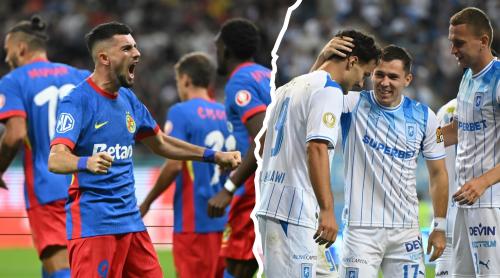 FCSB vs U Craiova: analiza care arată de ce jucătorii steliști sunt mai valoroși individual