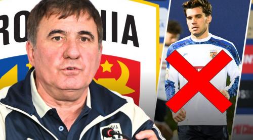 Gică Hagi, revoluţie în lotul României cu Bosnia: Ianis Hagi, Man, Drăguşin, Raţiu   OUT!
