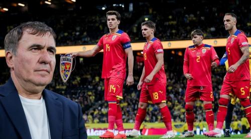 Gică Hagi, trei decizii controversate în înfrângerea României cu Suedia: Băluță, Stanciu și Ianis Hagi