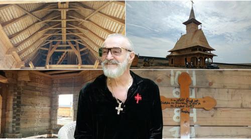 Imagini impresionante din biserica pe care Gigi Becali a ridicat o în memoria bunicii sale. Cum arată interiorul lăcașului de la Techirghiol. Video